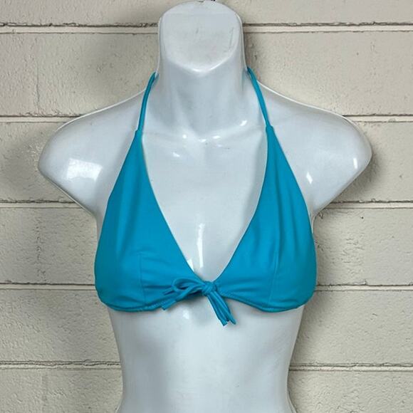 Victoria’s Secret Blue Bikini Top size S - Picture 4 of 8